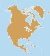North America Clip Art N11