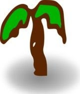 Free Vector Palm Tree Clip Art