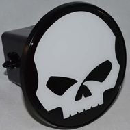 Skull 2 Tow Hitch Receiver Cover Insert Plug For Most Truck amp SUV