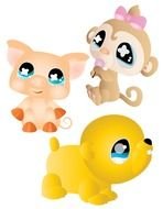 Cute Cartoon Animals N13