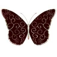 nice butterfly Clip Art drawing