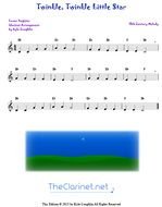 Twinkle Little Star Sheet Music