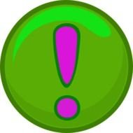Alert Icon Clip Art N14