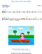 Row Your Boat Sheet Music