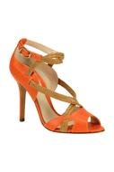 orange shoes by Alexandre Birman