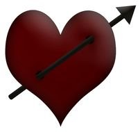Heart With Arrow Through It N7