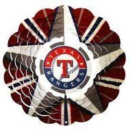 Iron Stop Texas Rangers Wind Spinner At Amazoncom