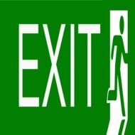 Exit Sign Clip Art N36