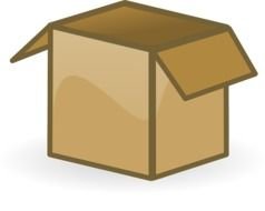 Open Box Clip Art N27