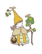 Forest Gnome Clip Art