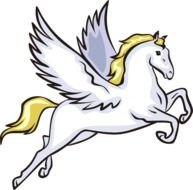 Ä°llustration of Pegasus horse