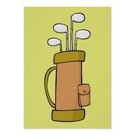 Golf Bag Clip Art N20