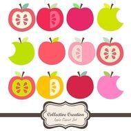 Apple Clip Art N129