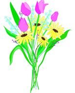 Flower Bouquet Clip Art N59