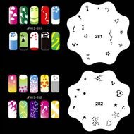 Heart Nail Art Airbrush Stencil