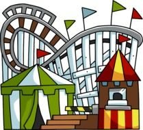 Roller Coaster Clip Art N72