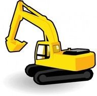 Excavator Clip Art N26