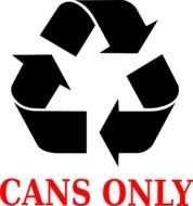 Aluminum Can Recycling Clip Art N4