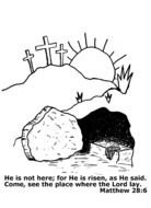 Jesus Easter Coloring Pages Free N3