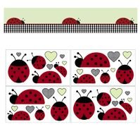 Ladybug Crib Bedding