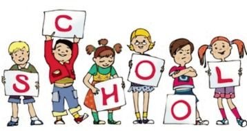 School as a graphic illustration