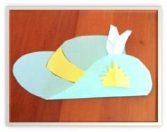 Hat Day Craft drawing