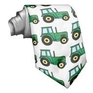 Green Cartoon Tractor Clip Art