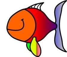 Fish Bubbles Clip Art N9