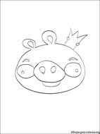 Angry Birds Coloring Pages N10