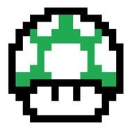 Mario 1 Up Mushroom