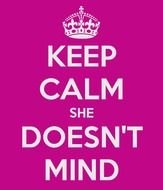 Keep Calm And Call Me N2