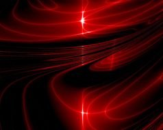 Red Abstract drawing