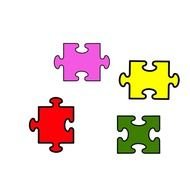 Puzzle Piece Clip Art N129