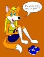 Fox In Socks Clip Art N3