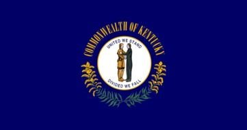 Kentucky State Flag drawing
