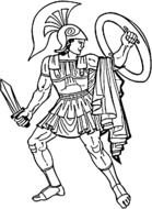 Ancient Greek Coloring Pages