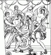 Achilles Greek Warrior Drawing