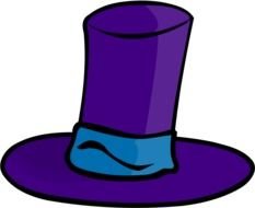 Purple Top Hat