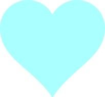 Blue Heart Clip Art N66