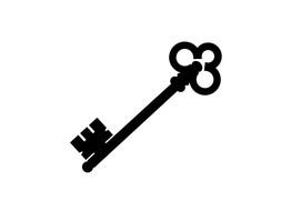 Fancy Skeleton Key Clip Art Free