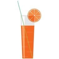 fresh Orange Juice drawing