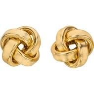 Diamond Love Knot Earrings