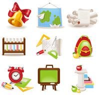Cartoon School Supplies N5