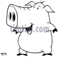 Cartoon Pig Nose