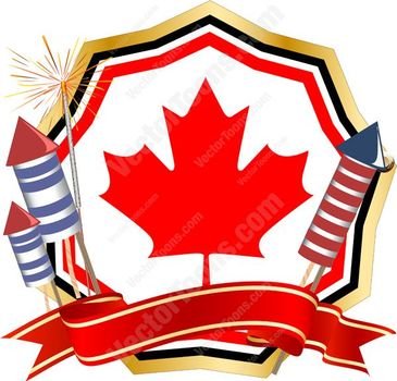 Fireworks Border Clip Art N4