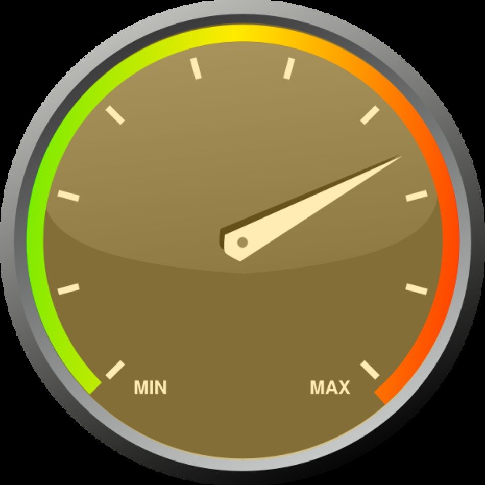 Gauge Back Light Clip Art