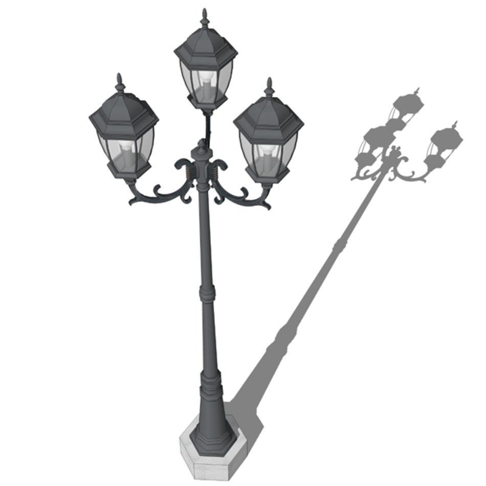 Lamp Post Clip Art N15