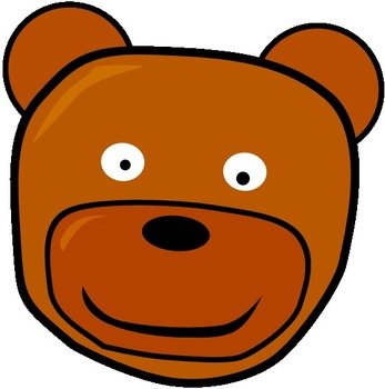 Bear Head Clip Art N9