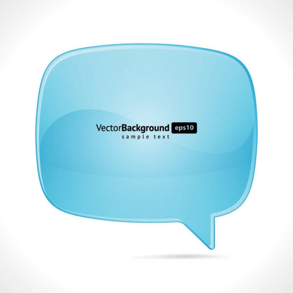 Speech Bubble Vector N7