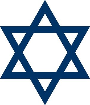 Jewish Star Clip Art N19
